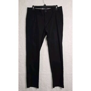 Xios Women's Skinny Fit Black Pants Size 33x30 Cotton Blend Chino Pants